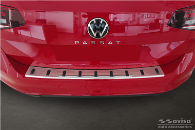Zesílená ochranná lišta hrany kufru VW Passat 2015-2023 (combi, matná)