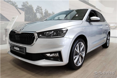 Ochranná lišta hrany kufru Škoda Fabia IV. 2021- (hb, tmavá, matná)
