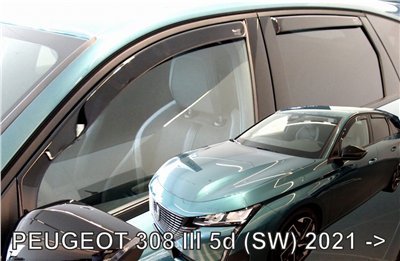 Ofuky oken Peugeot 308 2022- (4 díly)