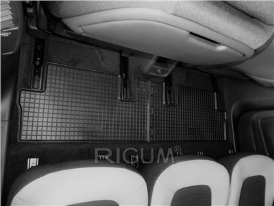 Gumové autokoberce Citroen C4 Picasso 2013-2022 (5 míst)