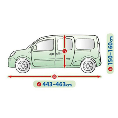 Ochranná plachta na auto Citroen Berlingo 2018- (L2)