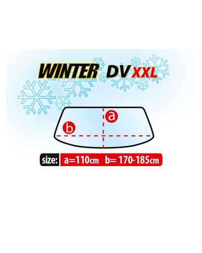 Zimní ochrana čelního skla Winter Van XXL
