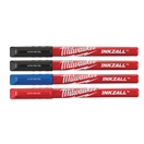 Milwaukee 48223165 INKZALL značkovače s tenkým hrotem - barevné