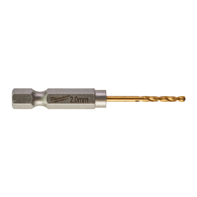 Vrták do kovu RED HEX HSS-G TiN O 2mm -2ks