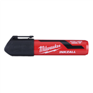 Milwaukee 4932471558 INKZALL značkovač XL černý s plochým hrotem v blistru (1ks)