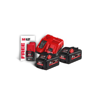 Sada batérie a nabíjačky M18 HIGH OUTPUT