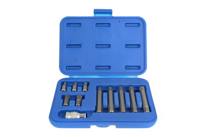 bity 10 mm, XZN M5 - M12, sada 11 dielov