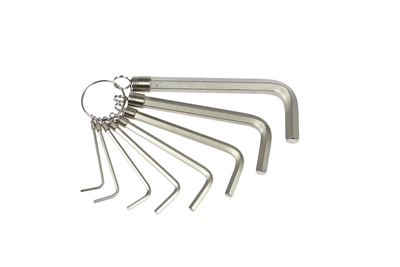 klíče zástrčné Inbus 2 - 10 mm, sada 8 dílů