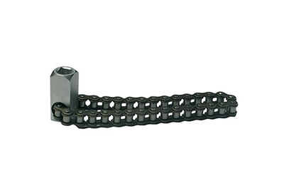 Reťazový kľúč na olejové filtre, priemer do 120 mm, vstup 1/2