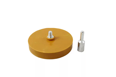 kotouč gumový plochý, průměr 86 mm, na odstraňování samolepek