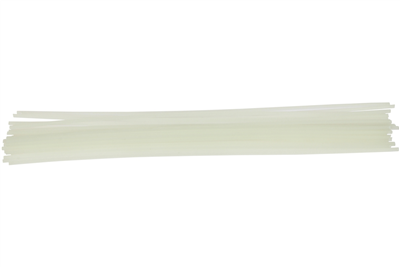 tyčinka svařovací, polyethylenová s vysokou hustotou (HDPE), průměr 3,2 mm, 9 m, bílá