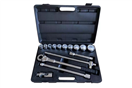 100-02445 Sada nástrčiek 3/4, 6 hrán 22 - 50 mm, 15 dielov