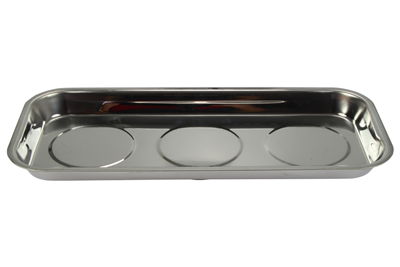 magnetická miska 350 x 150 mm, nerezová oceľ 