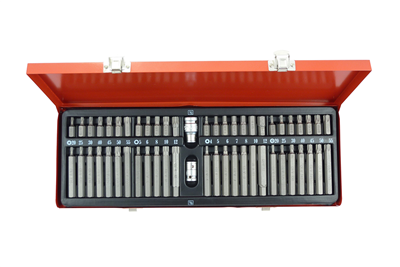 bity 10 mm, Inbus - Torx - XZN, adaptér 3/8