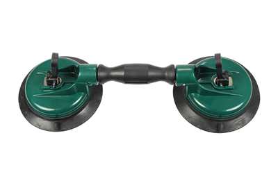 nosič skla De Luxe, 2 otočné prísavky, priemer 150 mm, 80 kg
