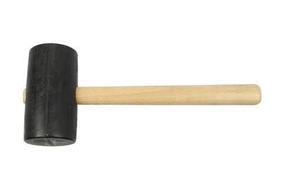 palička gumová pr.65 x 135 mm, 800 g, černá
