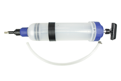 nasávacie a vytláčacie čerpadlo 1500 ccm na AdBlue, priehľadné so stupnicou, priemer hadice 14 mm x 500 mm