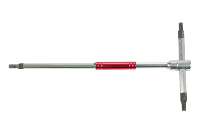 Nástrčkový kľúč Inbus 12 x 320 mm, nastaviteľná T-rukoväť a protišmyková rukoväť