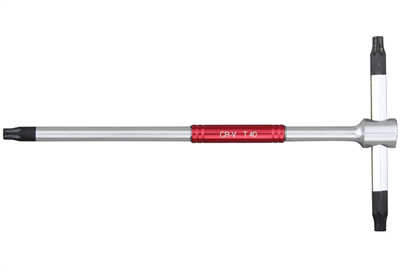 klíč zástrčný Torx T15 x 125 mm, přestavitelná T-rukojeť a kluzná rukojeť