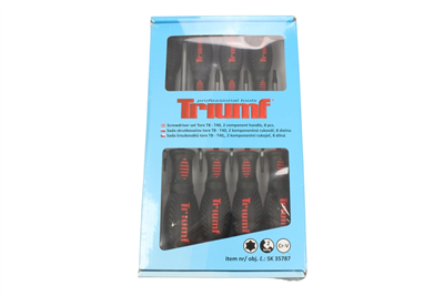 skrutkovače Torx T8 - T40, sada 8 dielov