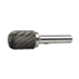 fréza stopková válcová s půlkulatou špičkou 6 x 16 mm, tvrdo