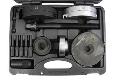 stahovák kompaktních ložisek, průměr 72 mm, pro koncernové vozy VW, sada 16 dílů