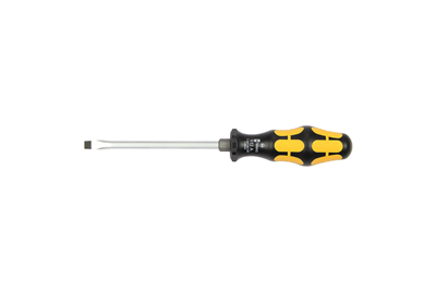 šroubovák plochý PL3,5 x 80 mm, 6ti hranný dřík, úderový, Kraftform Plus, 932A