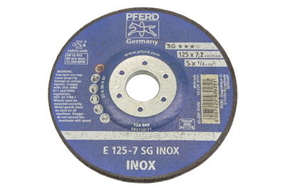 kotouč brusný E 115-7 A30 N SG-INOX