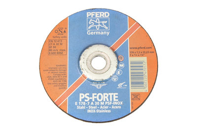 kotouč brusný E 150-7 A30 M PSF-INOX - VÝPRODEJ, náhrada 103-641002