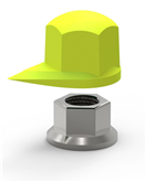 Checkpoint 04872 Indikátor povolení matic 32 mm dolní, pro nákladní auta a autobusy, plast - Dustite DT