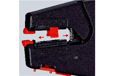 Samonastavovacie odizolovacie kliešte 200 mm, pre prierez 0,03-10,0 mm2 12 40 200