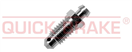 QUICK BRAKE 0100 Odvzdušňovací šroub M8x1.25, na brzdové vedení