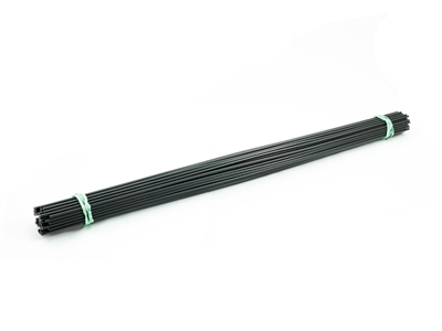 Zvárací drôt, plastový PE - 3 mm, okrúhly, čierny, 250 g