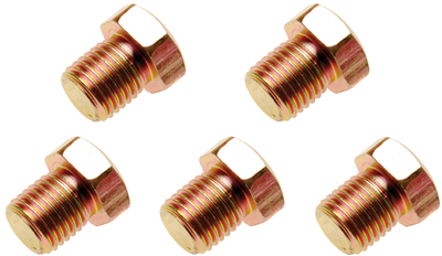 Zátky - výpustné šrouby olejových van M13x1,5 mm, sada 5 ks - BGS 126-SM13