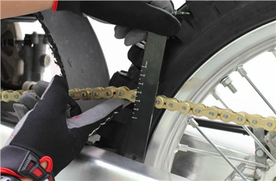Meradlo reťaze moto 420-530