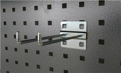Háček na nářadí dvojitý, 150 mm