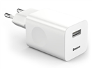 Baseus 015905 RYCHLONABÍJEČKA USB, QC 3.0, 24 W, BÍLÁ