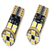 LED žiarovky CANBUS 12SMD 2835 T10e (W5W) White 12V/24V