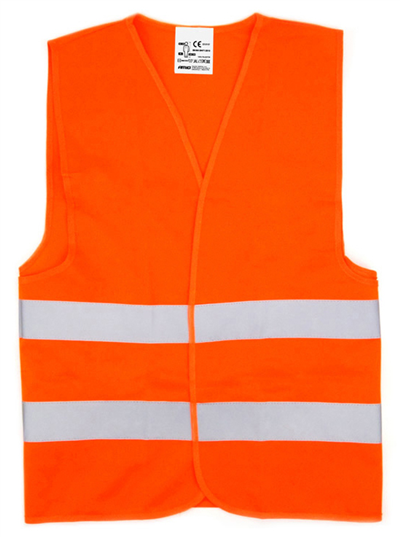 VESTA VÝSTRAŽNÁ ORANŽOVÁ XL
