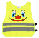 Amio 01737 Reflexná vesta detská žltá AMiO-01737