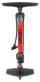 Amio 02146 Ručná kovová hustilka s manometrom PU02