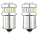 Amio 02448 LED žiarovky CANBUS 3014 24SMD + 3030 6SMD 1156 BA15S P21W R10W R5W White 12V/24V