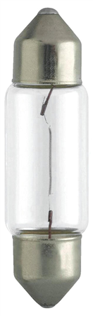 Amio 02557 Halogénové žiarovky C10W Festoon 41mm 12V 10ks