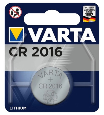 LITHIUM CR2016 3 V (1 ks)