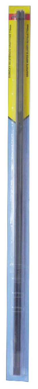 16036 GUMIČKY STĚRAČE GRAFITOVÉ 710 mm