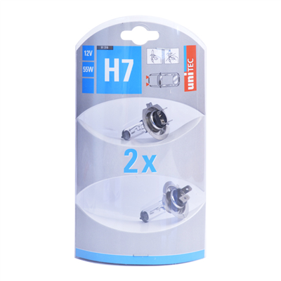 ŽÁROVKA 12 V, H7, 55 W, DUOPACK (2 ks)