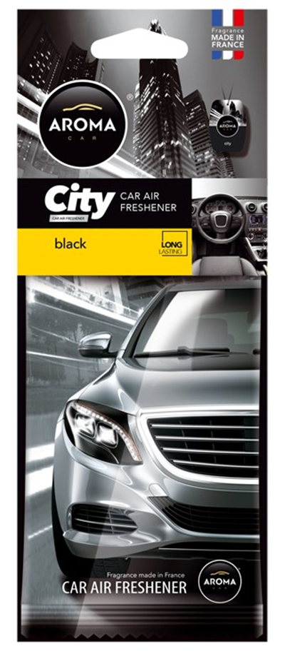 Osviežovač vzduchu AROMA CAR CITY CARD BLACK