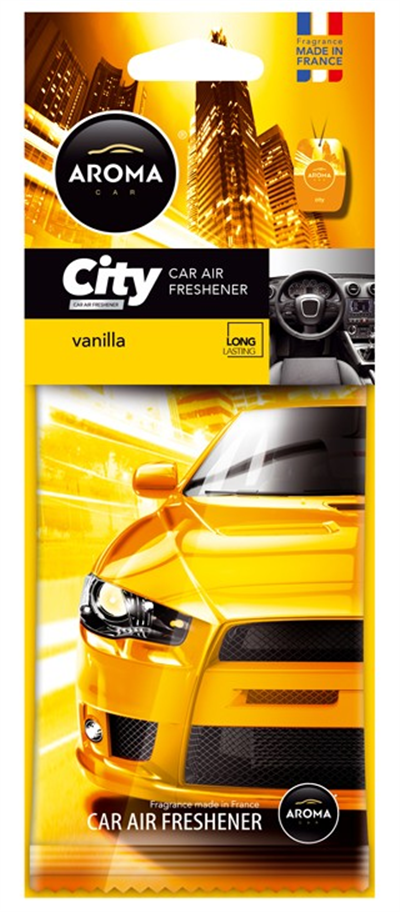 Osviežovač vzduchu AROMA CAR CITY CARD VANILLA