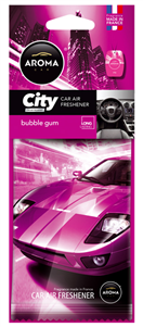 Aroma Car 92670 Osviežovač vzduchu AROMA CAR CITY CARD BUBBLE GUM