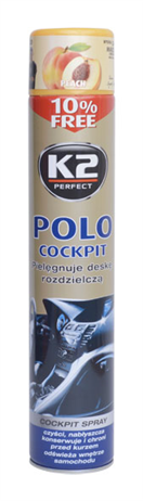 K2 K407BR0 POLO COCKPIT 750 ml PEACH - ochrana vnitřních plastů